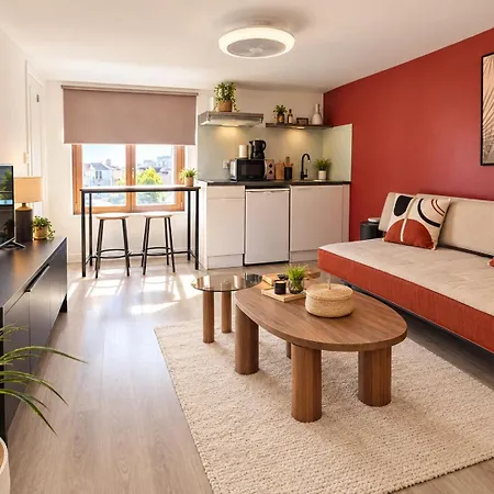 Cozy Calme Parking Gratuit Proche Du Centre De *